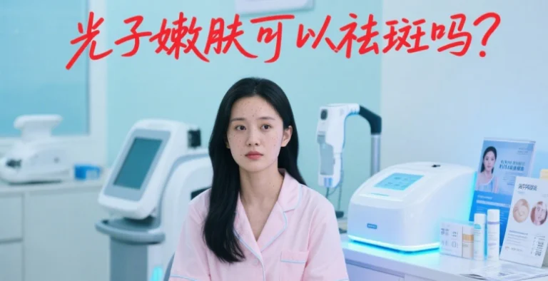 光子嫩肤可以祛斑吗？