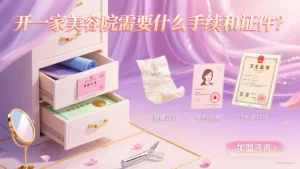 开一家美容院需要什么手续和证件？宝子看过来！