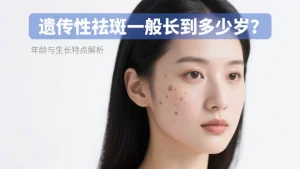 遗传性雀斑一般长到多少岁？
