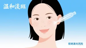 雀斑激光还是皮秒？不如去白白兔门店体验科技淡斑