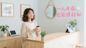 适合一个人开的美容店？