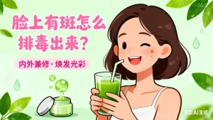 脸上有斑怎么排毒出来?