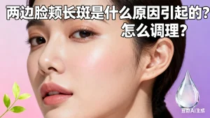 两边脸颊长斑是什么原因引起的？怎么调理？