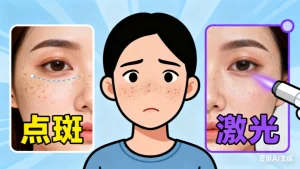 点斑和激光哪个效果好？