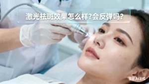 激光祛斑效果怎么样?会反弹吗