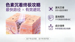 色素沉着怎么去除最快最有效?