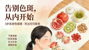 长斑怎么淡化内调？来看看