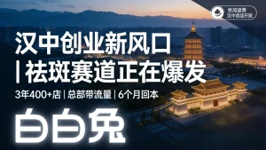 汉中美容院加盟哪家好？开一家祛斑美白店