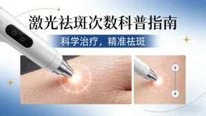 激光祛斑几次能去干净｜没有固定答案！关键看这4点