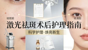 面部激光祛斑后护理方法 专业避坑指南，不反黑不留疤