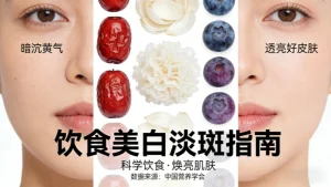 吃什么可以美白淡斑去黑色素✨科学食养不踩坑