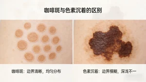别搞混了！咖啡斑和色素沉着的区别？