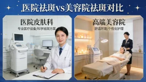 医院祛斑和美容院区别？白白兔告诉您！