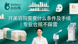 开美容院需要什么条件及手续｜专业合规不踩雷