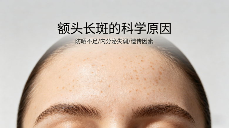 额头长斑的原因是怎么引起的？别乱涂！这5个科学原因才是根源