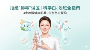 脸上有斑怎么排毒出来？别傻了，根本没有毒！