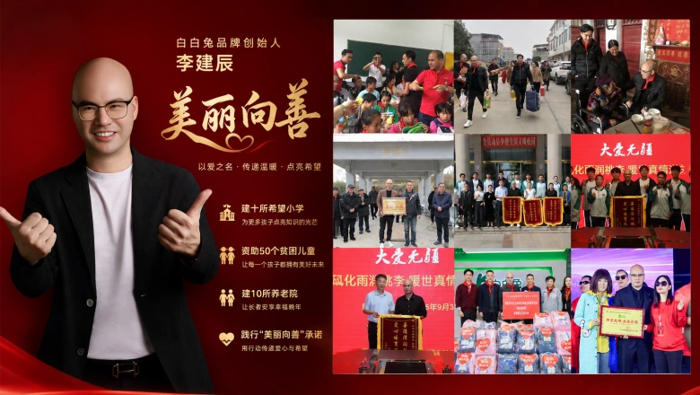 白白兔李建辰公益