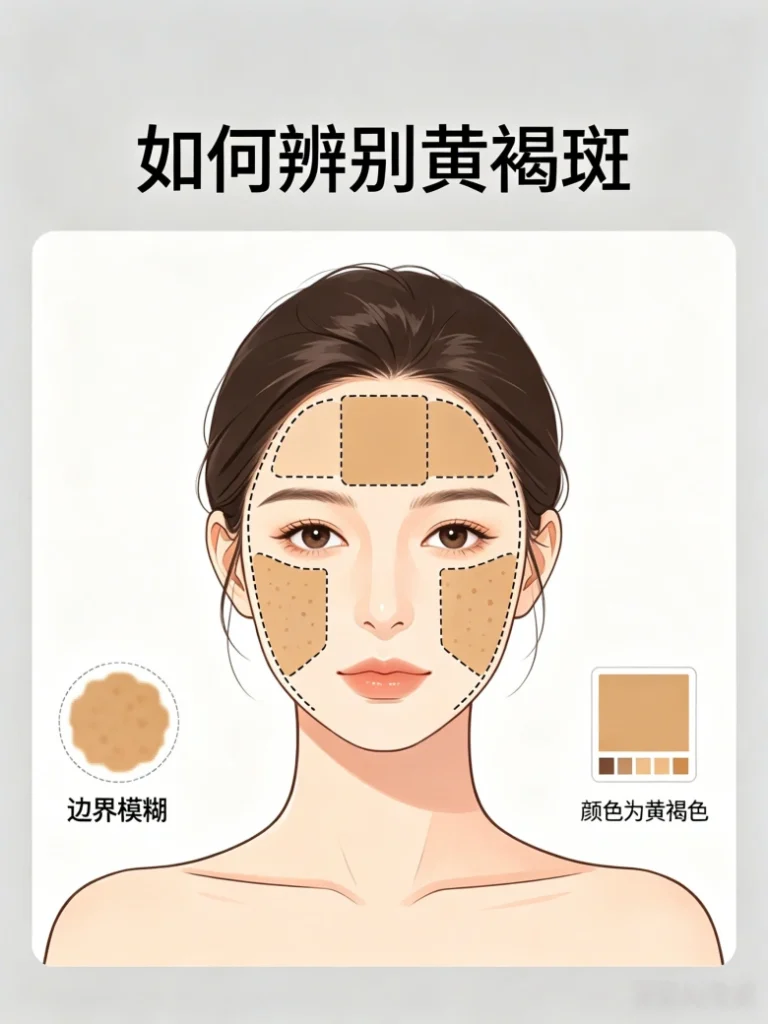 如何辨别黄褐斑