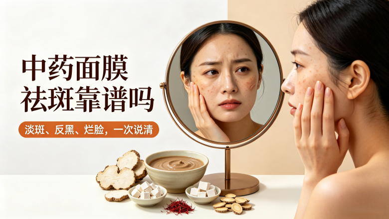 中药面膜祛斑是智商税还是真有效？真相一次性说清